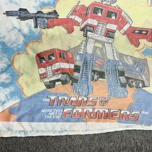 Vintage 1984 Transformers Pillow Case Made in The USA